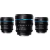 Image de SIRUI Kit d'Objectifs Cinéma Nightwalker Series 24, 35 et 55mm T1.2 S35 à mise au point manuelle pour Monture RF - Noir