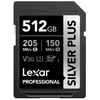 Image de Lexar Carte SD Silver Plus UHS-1 512 Go V30 R205/W150 Mo/s