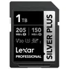 Image de Lexar Carte SD Silver Plus UHS-1 1 To V30 R205/W150 Mo/s