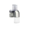 Image de Kenwood AT340 Râpe Eminceur 7 Disques Inox brossé pour robot Chef et Major, Acier inoxydable,Gris