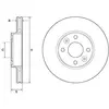 Image de DELPHI Disques de frein pour RENAULT: Clio, Twingo, Mégane, Modus & DACIA: Logan & NISSAN: Micra, Note, Tiida & LADA: Largus (Ref: BG3762)