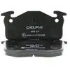 Image de DELPHI Plaquettes de frein X4 pour PEUGEOT: 106, 206, 309, 306, 205 & RENAULT: Clio, R19, Mégane Classic, Mégane, Thalia, Super 5, R11 (Ref: LP699)