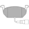 Image de DELPHI Plaquettes de frein X4 pour VOLKSWAGEN: Golf & SKODA: Octavia & AUDI: A3 & SEAT: Leon (Ref: LP3146)