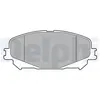 Image de DELPHI Kit de plaquettes de frein, disque de frein de stationnement pour RENAULT: Mégane, Talisman, Captur, Scénic, Arkana, Espace (Ref: LP3734)