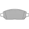 Image de DELPHI Plaquettes de frein X4 pour VAUXHALL: Viva & OPEL: Karl (Ref: LP3236)