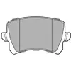 Image de DELPHI Plaquettes de frein X4 pour VOLKSWAGEN: Tiguan, Passat, Sharan, CC & AUDI: A6, Q3 & SEAT: Alhambra (Ref: LP3247)