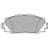 Image de DELPHI Plaquettes de frein X4 pour TOYOTA: Prius (Ref: LP3273)