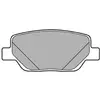 Image de DELPHI Plaquettes de frein X4 pour FIAT: Tipo, Aegea (Ref: LP3290)