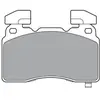 Image de DELPHI Plaquettes de frein X4 pour CHEVROLET: Camaro, Corvette & OPEL: Insignia (Ref: LP3366)