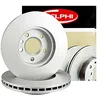 Image de Delphi Lot de 2 disques de frein avant ventilés Ø 345 mm | 2 x Bg9231C