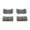 Image de 4 plaquettes de frein ferodo fdb461