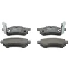 Image de 4 plaquettes de frein ferodo fdb621