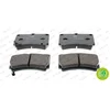 Image de 4 plaquettes de frein ferodo fdb715