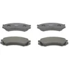 Image de 4 plaquettes de frein ferodo fdb667