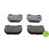 Image de 4 plaquettes de frein ferodo fdb872