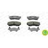 Image de 4 plaquettes de frein ferodo fdb588