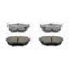 Image de 4 plaquettes de frein ferodo fdb638