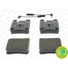 Image de 4 plaquettes de frein ferodo fdb799