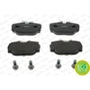 Image de 4 plaquettes de frein ferodo fdb981