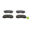 Image de 4 plaquettes de frein ferodo fdb1015