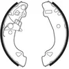 Image de FERODO Mâchoires de frein X4 pour FIAT: Panda, Uno & LANCIA: Y10, Ypsilon & AUTOBIANCHI: Y10 (Ref: FSB527)