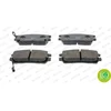 Image de 4 plaquettes de frein ferodo fdb804