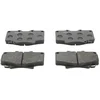 Image de 4 plaquettes de frein ferodo fdb1502