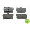 Image de 4 plaquettes de frein ferodo fdb1531