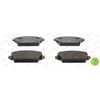 Image de 4 plaquettes de frein ferodo fdb1580