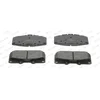 Image de 4 plaquettes de frein ferodo fdb1433