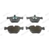 Image de 4 plaquettes de frein ferodo fdb1597