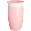 Image de Munchkin Miracle Tasse à 360 degrés pour tout-petits, sans BPA, anti-déversement, passe au lave-vaisselle, gobelet étanche pour enfants, gobelet pour bébé de 12 mois et plus, rose