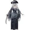 Image de Smiffys Costume de princesse bateau fantôme de luxe, gris avec robe et chapeau, déguisement d'Halloween pour adulte