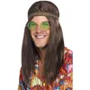 Image de Smiffys Kit homme hippie, avec bandeau, lunettes et collier