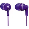 Image de Panasonic RP-HJE125E-V Ergofit Écouteurs intra-auriculaires avec son puissant, confortable et antidérapant, avec 3 tailles d'embouts Violet