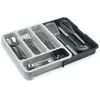 Image de Joseph Joseph DrawerStore - Rangement à tiroirs extensible pour ustensiles de cuisine, gris foncé/gris