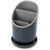 Image de Joseph Joseph Dock- Égouttoir à couverts, Organisateur d'évier de cuisine, boite rangement porte-ustensiles et couteaux avec égouttoir - Gris