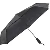 Image de Lifeventure Trek Parapluie coupe-vent Ripstop avec poignée ergonomique en caoutchouc et manchon de protection   Design portable, compact, pliable, léger et haute résistance au vent
