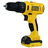 Image de Stanley FATMAX Perceuse Visseuse Sans Fil 10,8V Lithium Ion Mandrin Polyvalent 10Mm 2 Vitesses Réglables Compacte et Légère Faisceau Led Avec 1 Malette 2 Batteries 1,5Ah 1 Chargeur Rapide FMC021S2-QW