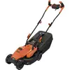 Image de Black & Decker Black & Decker BEMW451-QS, 300 m², 32 cm, 2 cm, 6 cm, 35 l, 78,5 dB Grasmaaier Elektrisch Instelbare maaihoogte 1200 W Snijbreedte max. 32 cm
