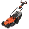 Image de BLACK+DECKER Tondeuse Filaire 1400W, Tondeuse à Gazon Electrique 34 cm, 6 hauteurs réglables 20, 30, 40, 50, 60 et 70 mm, Tondeuse avec Poignée EASYSTEER 3 Positions, BEMW461ES-QS