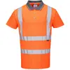 Image de Portwest Hi-Vis S/S Polo Shirt RIS - Color: Orange - Talla: Medium