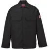 Image de Portwest BIZ2 Veste De Travail Résistante Aux Flammes Bizweld FR Pour Hommes Noir, XXL