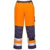 Image de Portwest Lyon TX51ONRXXL Pantalon haute visibilité Orange/bleu marine Taille XXL
