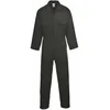 Image de Portwest Combinaison en coton euro, taille : L, couleur : noir, S998BKRL