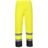 Image de Portwest - Pantalon de pluie bicolore imperméable HV 3XL Jaune / Noir
