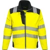 Image de Portwest PW3 Veste softshell haute visibilité Taille 6XL Couleur : jaune/noir T402YBR6XL
