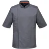 Image de Portwest C738 Veste De Chef Professionnelle À Mailles Aérées Pour Hommes Gris Ardoise, S