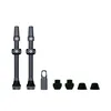 Image de Muc-Off Valves Presta Tubeless V2-44 mm - Valves de Vélo Anti-Fuite de Qualité Supérieure avec Outil Démonte-Obus de Valve Intégré - Gris