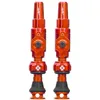 Image de Muc-Off Big Bore Lite Tubeless Valves Orange 45 mm   Capuchons de poussière conçus avec précision pour les motos avec technologie révolutionnaire Airflow   Capuchons de valve Presta pour VTT sans